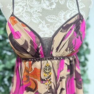 Nicole Vibrant Multicolor Garment